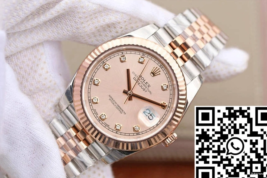 Sundust Rolex Factory Rose M126331-0008 Dial EW Datejust Gold 1218